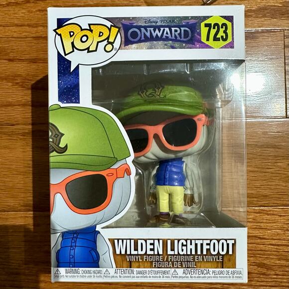 Funko Pop! Disney Pixar Onward Wilden Lightfoot Vinyl Figure #723 w/ Protector - Picture 3 of 11